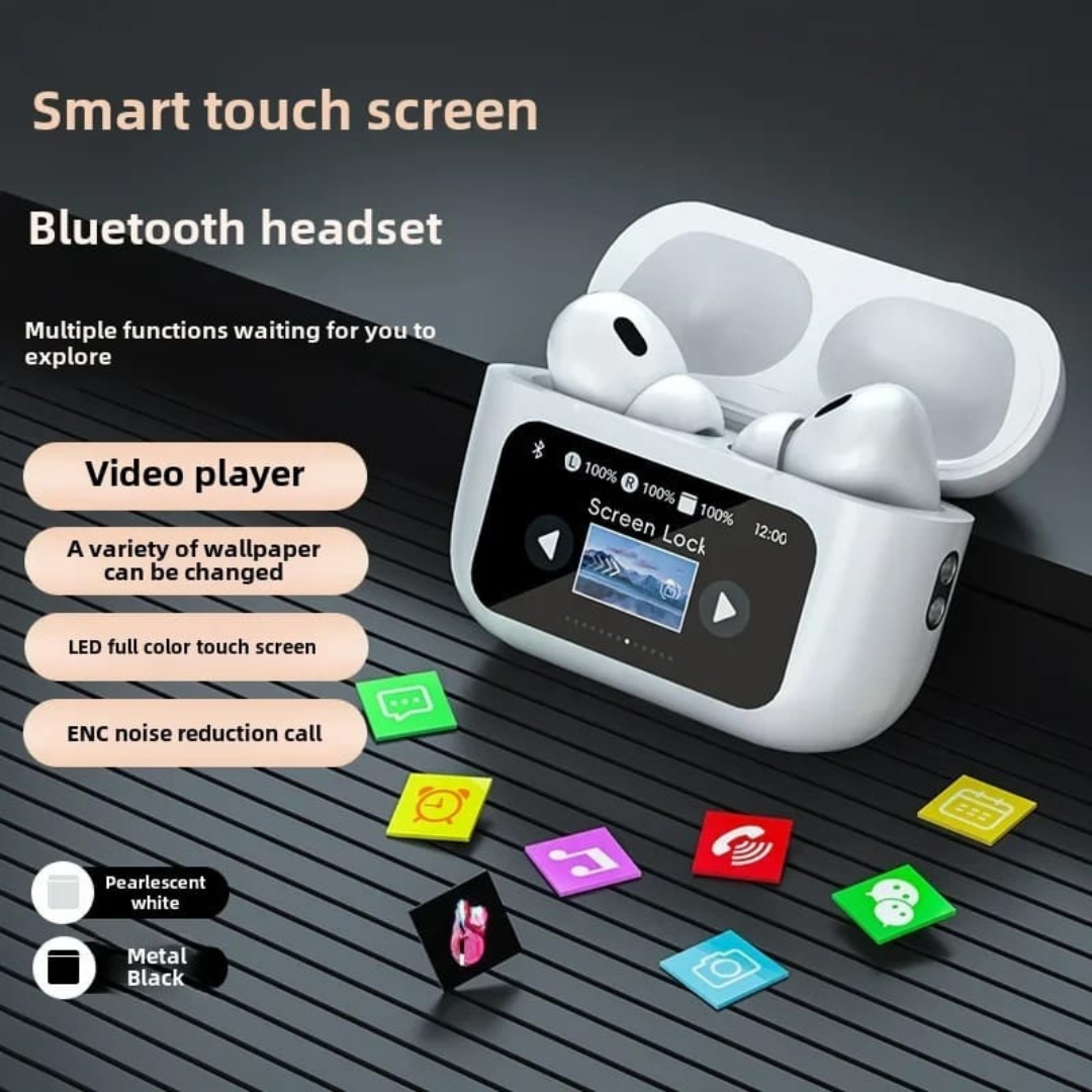 Bluetooth Earphones with Touch Screen
