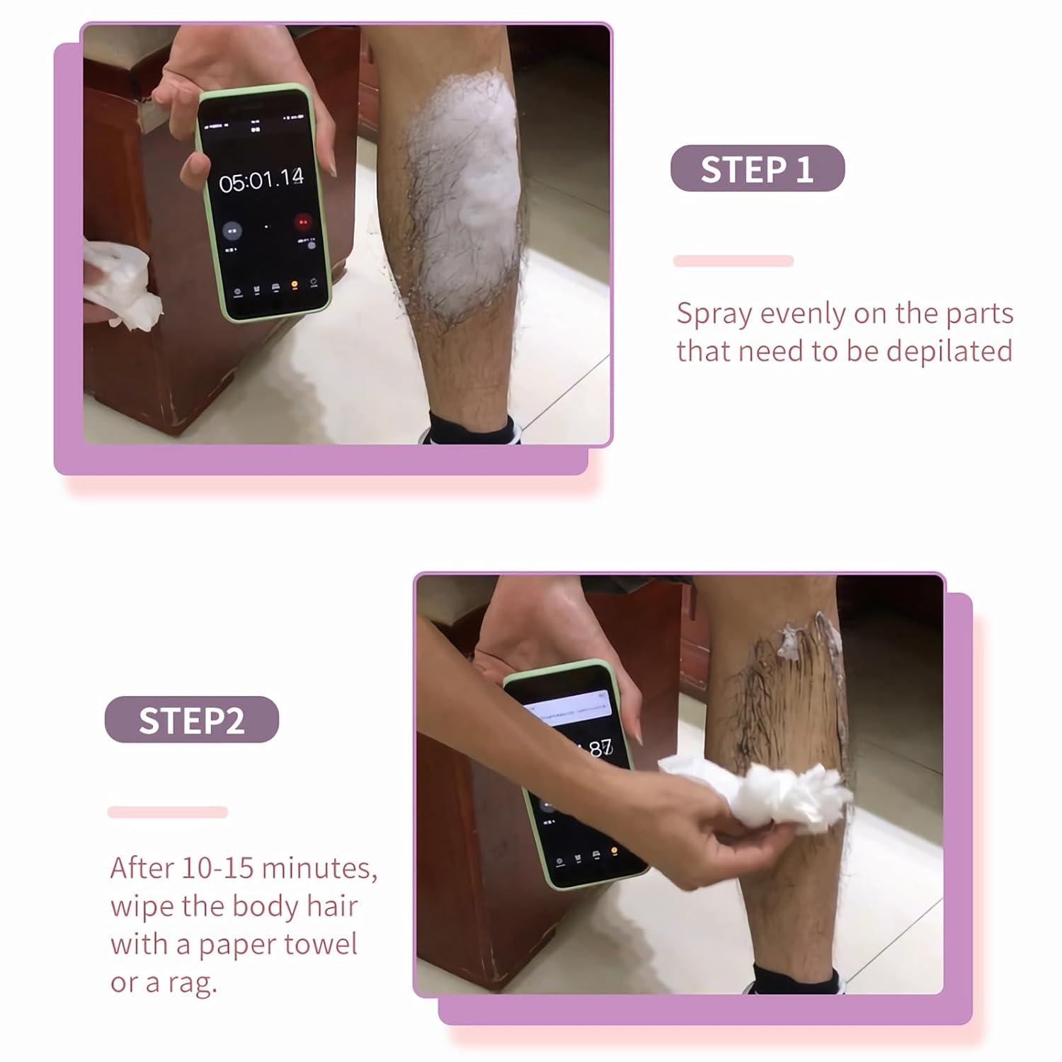 Silky Beauty Hair Removal Spray
