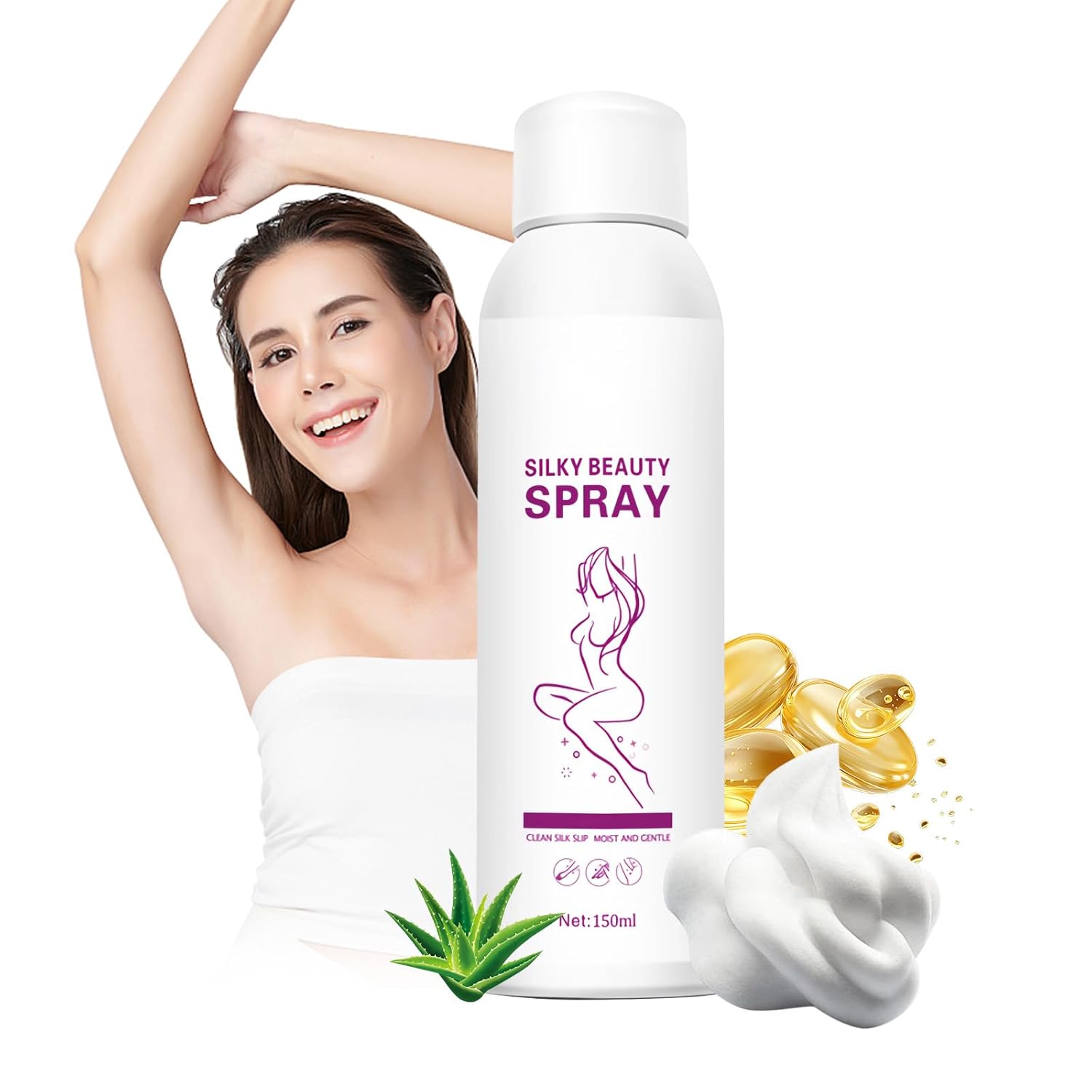 Silky Beauty Hair Removal Spray