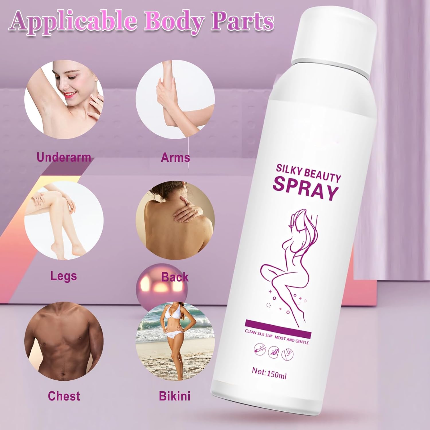 Silky Beauty Hair Removal Spray
