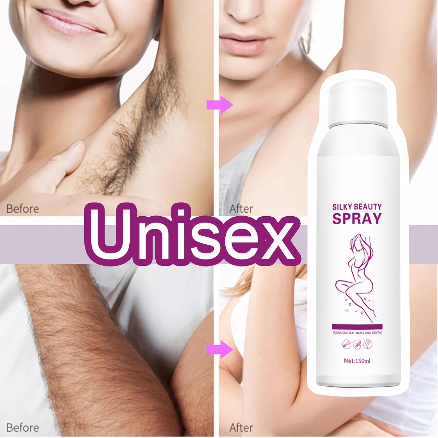 Silky Beauty Hair Removal Spray